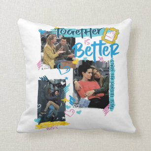 FRIENDS™   Together is Better Throw Pillow