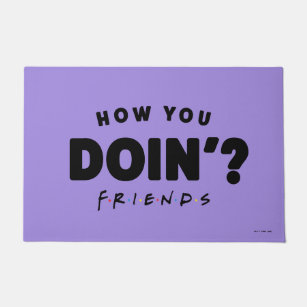 FRIENDS™ TV Series   How You Doin? Doormat