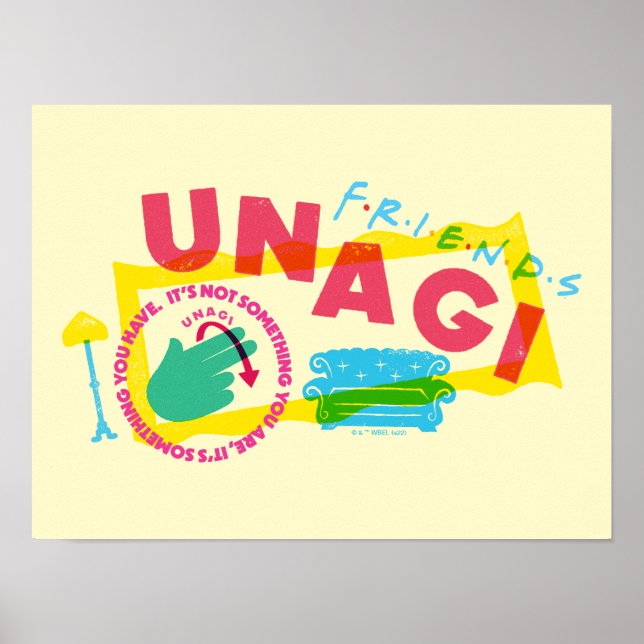 FRIENDS™ Unagi Poster (Front)