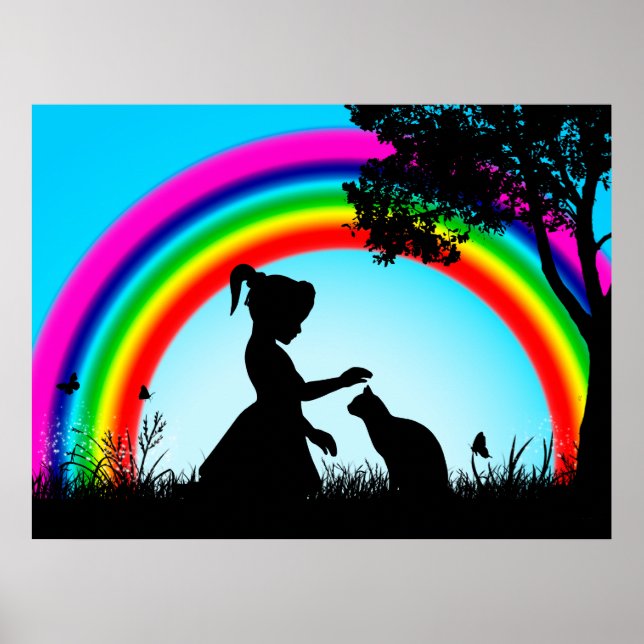 Friends under the Rainbow Poster (Front)