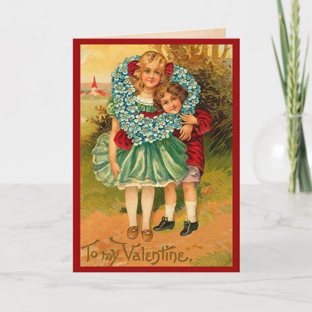 Friends Vintage Valentine Card (Front)