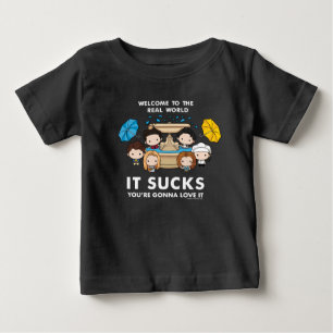 FRIENDS™   Welcome to the Real World Chibi Baby T-Shirt