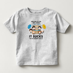 FRIENDS™ Welcome to the Real World Chibi Toddler T-shirt