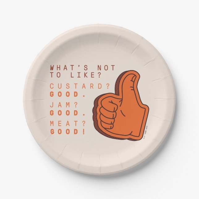 FRIENDS™ | What's Not to Like? Paper Plate (Front)