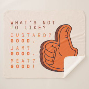 FRIENDS™ What's Not to Like? Sherpa Blanket