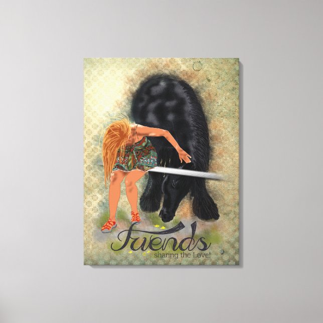 FRIENDS - Wrapped Canvas (Front)