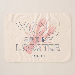 FRIENDS™   You are My Lobster Sherpa Blanket