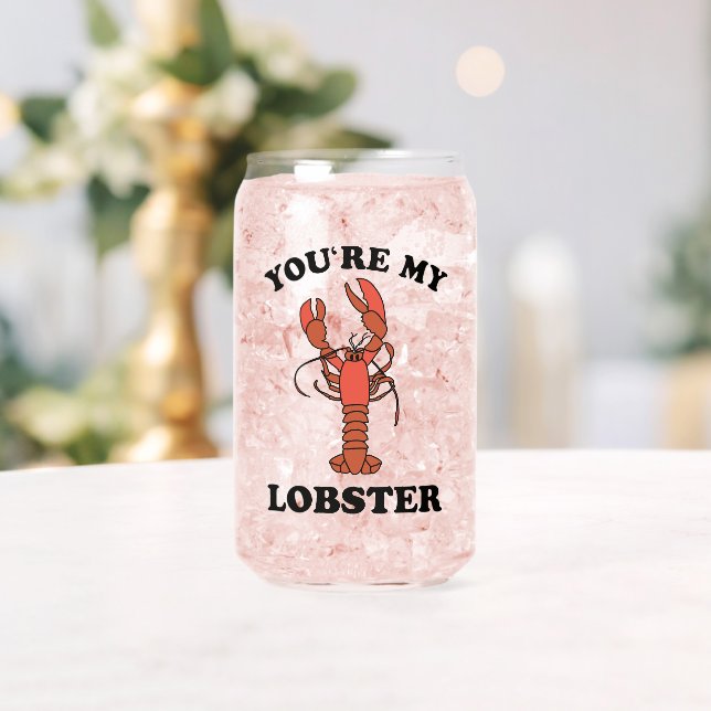FRIENDS™ | You're my Lobster Can Glass (Insitu (Wedding))