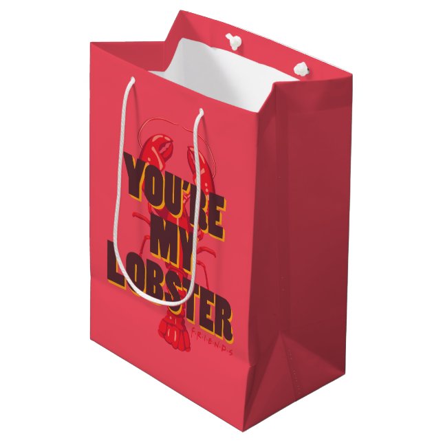 FRIENDS™ | You're my Lobster Medium Gift Bag (Front Angled)