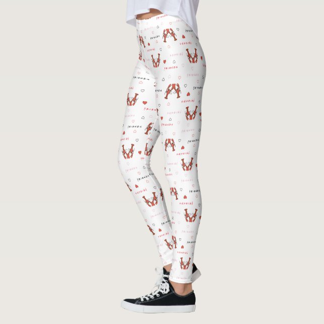 FRIENDS™ | You're my Lobster Pattern Leggings (Left)