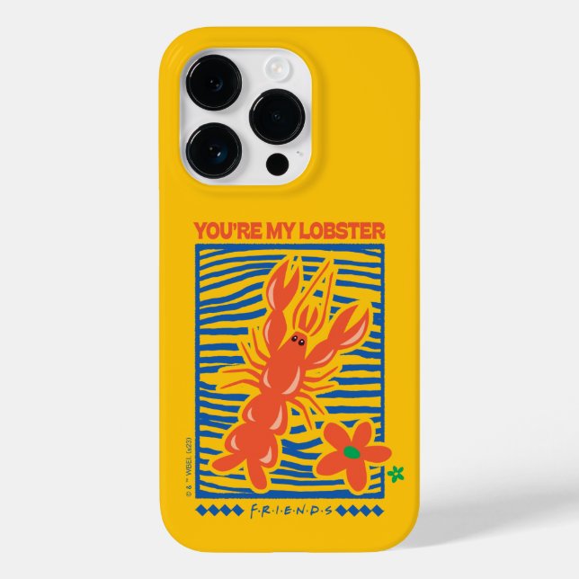 FRIENDS™ | You're My Lobster Vibrant Graphic Case-Mate iPhone Case (Back)