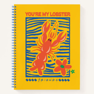 FRIENDS™ You're My Lobster Vibrant Graphic Notebook