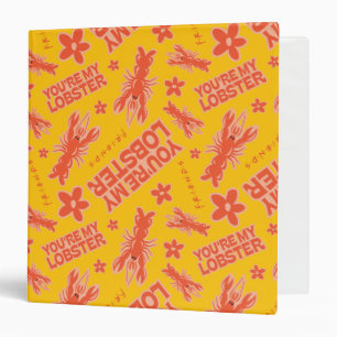 FRIENDS™   You're My Lobster Vibrant Pattern Binder