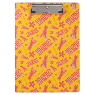 FRIENDS™   You're My Lobster Vibrant Pattern Clipboard