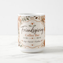 Friendsgiving Coffee Bar