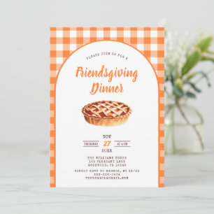 Friendsgiving Dinner Invitation