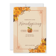 Friendsgiving Dinner Party Invitations