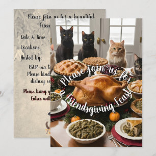 Friendsgiving Feast Invitation