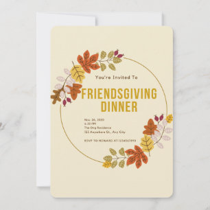 Friendsgiving Invitation