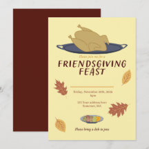 Friendsgiving Invitation