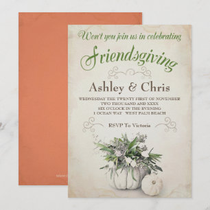 Friendsgiving Invitation - Thanksgiving