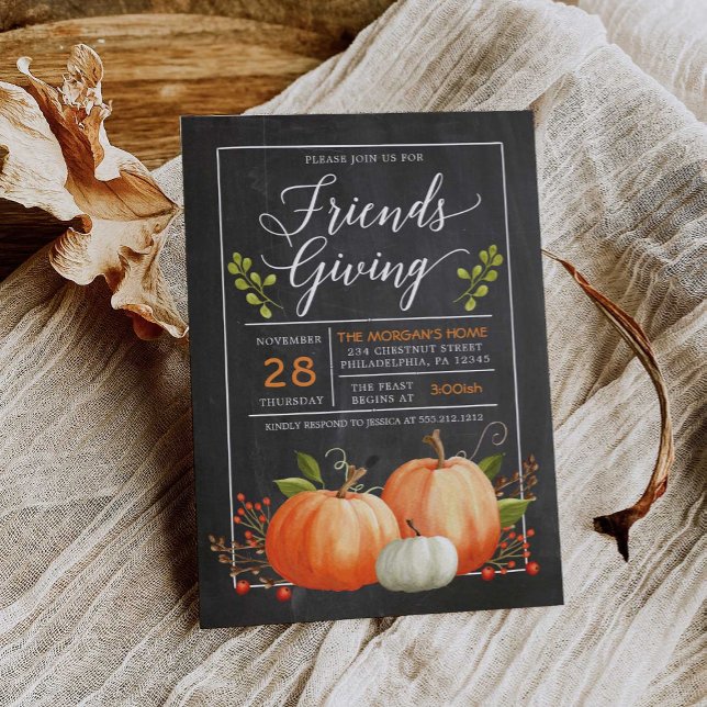 Friendsgiving Invitation - Thanksgiving Dinner (Creator Uploaded)