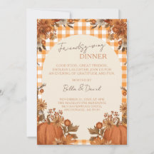 Friendsgiving Thanksgiving Dinner Party