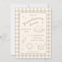 Friendsgiving Thanksgiving Neutral Aesthetic