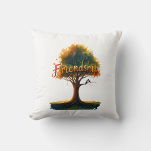 friendsh throw pillow