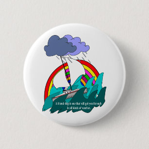 friendship 2 inch round button