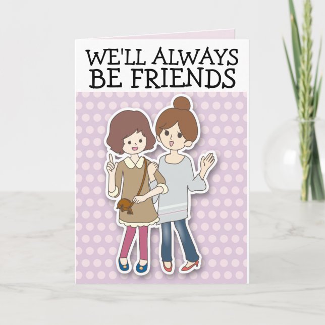 FRIENDSHIP BEST FRIEND (BFF) Greeting Cards (Front)