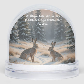 Friendship - Best Friends Snowglobe