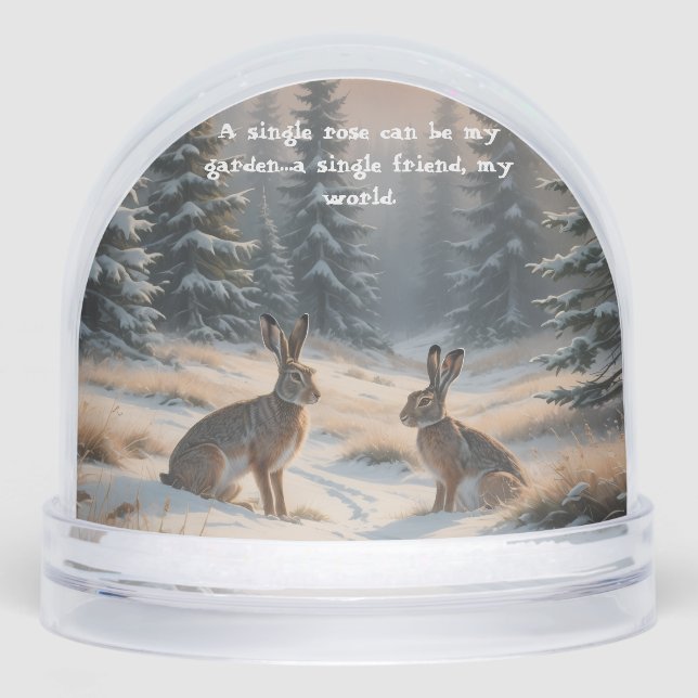 Friendship - Best Friends Snowglobe (Front)