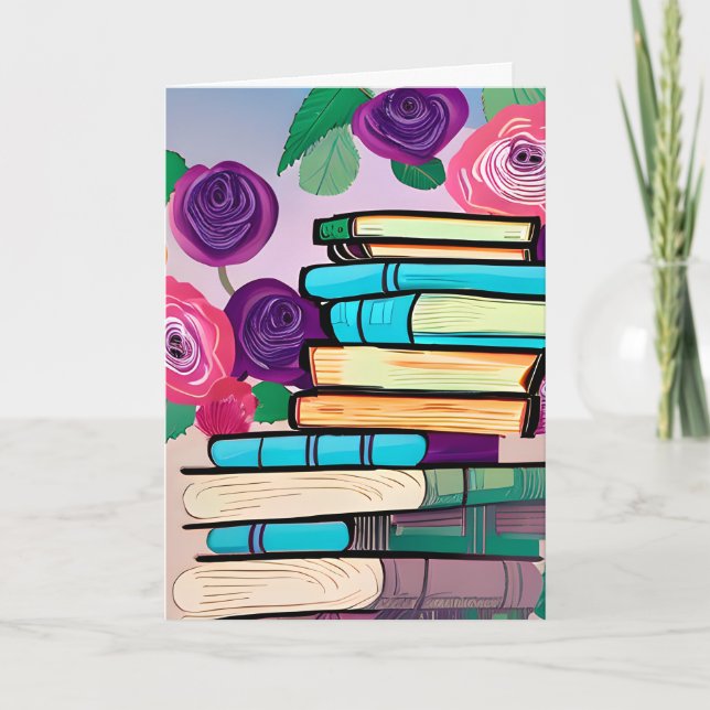 Friendship Book Lover Card (Front)