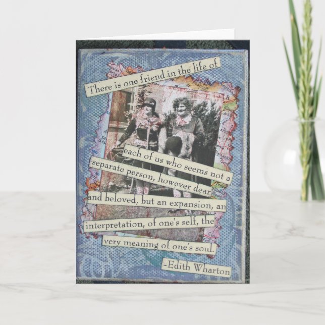 Friendship Box Collage Card (Front)