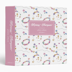 Friendship Bracelet Girl Jewelry Teen Photo Album Binder