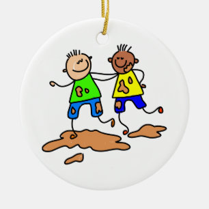 Friendship Ceramic Ornament