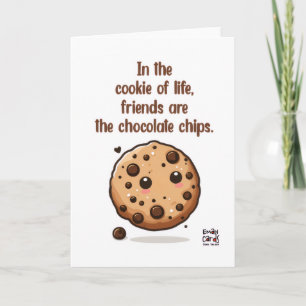 Friendship - Chocolate Chips  Card