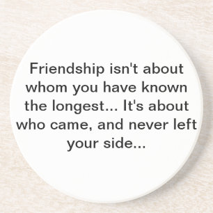 friendship coster coaster