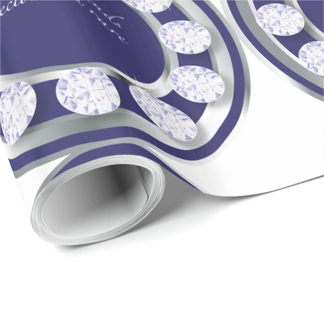 Friendship Diamonds Wrapping Paper (Roll Corner)