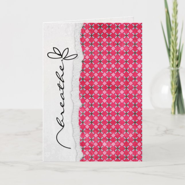 friendship flower card (Front)