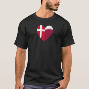 Friendship Forever Qatar and Denmark T-Shirt
