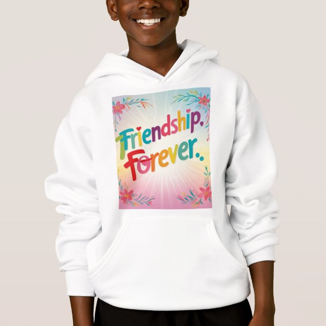 Friendship Forever T-Shirt Design (Zazzle) Montrer (Devant)