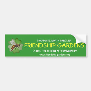 Friendship Gardens Bumper Sticker