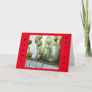 **FRIENDSHIP GREETINGS** HAPPY HOLIDAY CHRISTMAS CARD