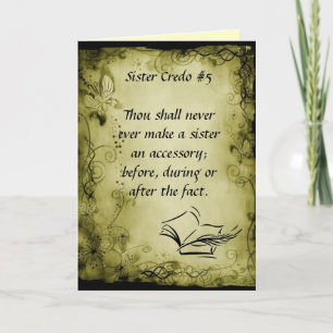 Friendship-I'm Sorry Card