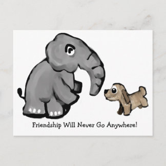 Friendship Is All That Matters Postcard