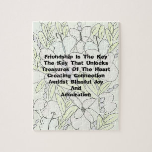 Friendship Is The Key    Jigsaw Puzzle