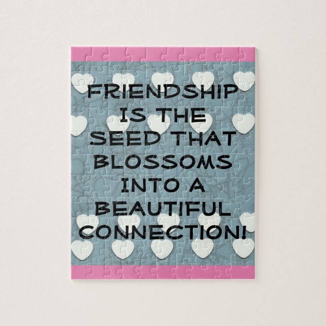 Friendship Is The Seed  Jigsaw Puzzle (Vertical)