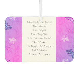 Friendship Is The Thread Air Freshener